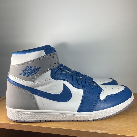 Air Jordan 1 Retro High OG True Blue Men’s Size 17 Sneakers (2022) - Picture 3 of 17